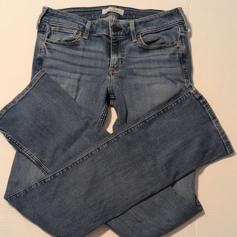 Hollister Women's Straight Leg Blue Jeans